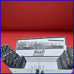 115 Pc. Precision Twist Drill Cobalt combination Drill Bit Set Huot Case (-4)