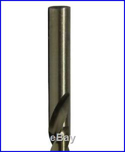 115 Piece Cobalt Drill Bit Set In Metal Case, Sizes 1/16 1/2, A Z, #1 #60