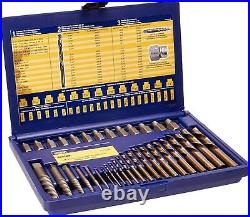 1X IRWIN Tools Hanson Screw Extractor and Drill Bit Set, 35 Piece, 11135ZR