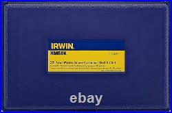 1X IRWIN Tools Hanson Screw Extractor and Drill Bit Set, 35 Piece, 11135ZR