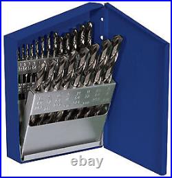 21 Pc. Cobalt Alloy Steel High Speed Steel Drill Bit Set