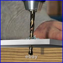 25Pc GERMAN QUALITY HSS COBALT DRILL BIT SET 2mm 13mm Cuts Metal Sheet/Iron