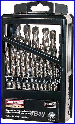 29 Pc. Cobalt Drill Bit Set