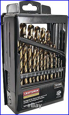 29 Pc. Cobalt Drill Bit Set