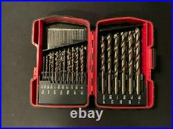 29 Piece Cobalt Grade Drill Bit Set, Mac, 6429DSA, Advanced Helical Flute Set