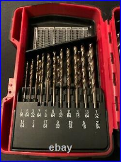 29 Piece Cobalt Grade Drill Bit Set, Mac, 6429DSA, Advanced Helical Flute Set