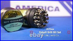 29 Piece M35 Home Cobalt Drill Bit Set in Round Case (1/16 1/2 X 64ths) Tool