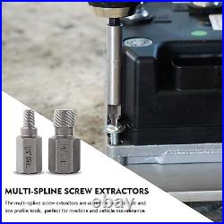 35Pcs Screw Extractor Drill Bit Set Bolt extractors Multi-Spline Screw