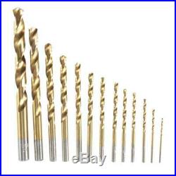 3X(105pc Drill Bits Set for Stainless Steel Metal HSS Co Cobalt Bit I9S9)