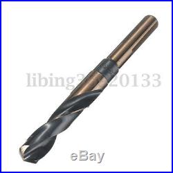 8PCS 9/16 to 1 HSS Deming Industrial Large Drill Bits Set Cobalt Silverl Case