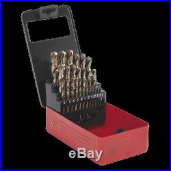 AK4702 Sealey Cobalt Drill Bit Set 25pc Metric Drill Bits & Sets