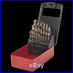 AK4702 Sealey Cobalt Drill Bit Set 25pc Metric Drill Bits & Sets