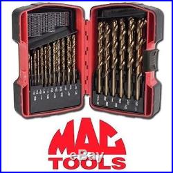 Brand New Mac Tools 29-pc. Cobalt Drill Advanced Helical Flute Set 6429dsa