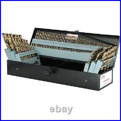 BeHappy 115PCS Cobalt Drill Bit Set, M35 High Speed Steel Twist Jobb