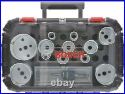 Bosch 14 Piece Progressor Holesaw Set Wood Metal 20 76mm Cobalt BIM + Case