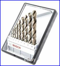 Bosch HSCo 1mm to 10mm, 10 piece Robust Line Metal Drill Set