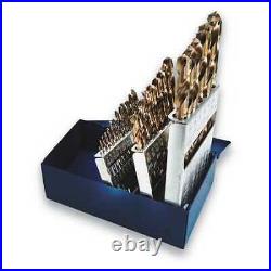 CENTURY DRILL AND TOOL 26129 29pc. Cobalt 135 Degrees Drill Bit Set
