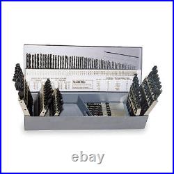 CHICAGO-LATROBE 45650 Jobber Drill Set, 115 pc, HSS 1G549