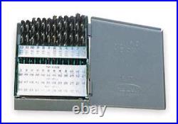 CHICAGO-LATROBE 57716 Jobber Drill Set, 60 pc, HSS 1U131