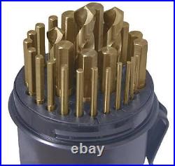 CLE-LINE C10629 Jobber Drill Set, 29 pc, Cobalt 494N86