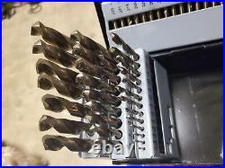 COMOWARE Cobalt Drill Bit Set- 115Pcs M35 High Speed Steel Twist Jobber READ
