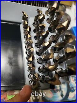 COMOWARE Cobalt Drill Bit Set- 115Pcs M35 High Speed Steel Twist Jobber READ