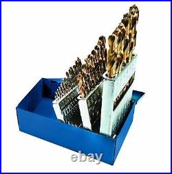 Century Drill and Tool 26129 29pc Cobalt Drill Index