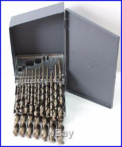 ChicagoLatrobe 57850 29 PC Jobber Drill Bit Set Cobalt Steel NEW