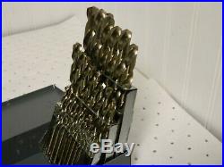 Chicago-Latrobe Cobalt Jobber Length Drill Bit Set 1 to 13mm 135° Point 54127