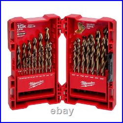 Cobalt Alloy Red Helix Drill Bit Set for Drill Drivers Variable Helix Durable