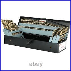 Cobalt Drill Bit Set, 115Pcs M35 Drill Bit Set, High Speed Steel Jobber Cobalt D