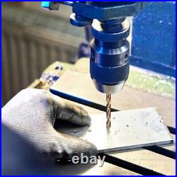 Cobalt Drill Bit Set, 115Pcs M35 High Speed Steel Bits for Hardened Metals, New