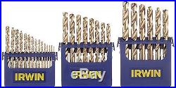 Cobalt Drill Bit Set High Speed Steel 29Pc Metal Index Heavy Duty Construction