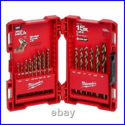 Cobalt Red Helix Drill Bit Set for Drill Drivers (23-Piece) NEW