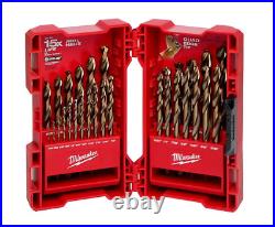 Cobalt Red Helix Drill Bit Set for Drill Drivers (29-Piece) 6NGE2EJ