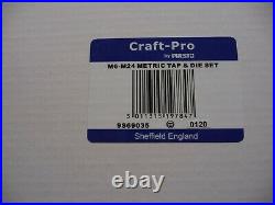 Craft Pro by PRESTO M6-M24 Tap & Die Set & ARS Cobalt 1mm-13mm drillmaster
