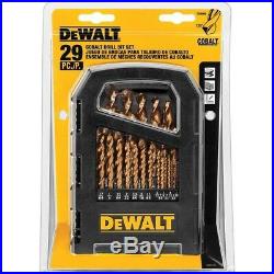 DEWALT DD4069 29-Piece Industrial Cobalt Drill Bit Set
