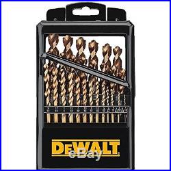 DEWALT DWA1269 Pilot Point Industrial Cobalt Drill Bit Set 29pc, New