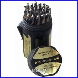 DRILL D/A29J-CO-PC Jobber Drill Bit Set Cobalt 1/16-1/2 Inch 29 Pieces
