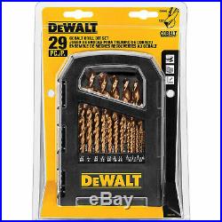 DeWalt DD4069 Cobalt Fractional Jobber Drill Set, 29 Piece