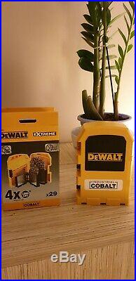 DeWalt DT4957 HSS-Cobalt metal drill set, 29-piece 4 x longer life