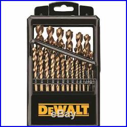 Dewalt-DWA1269 29 pc. Industrial Cobalt Pilot Point Drill Bit Set