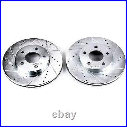 Disc Brake Rotor Set Front Power Stop AR82004XPR