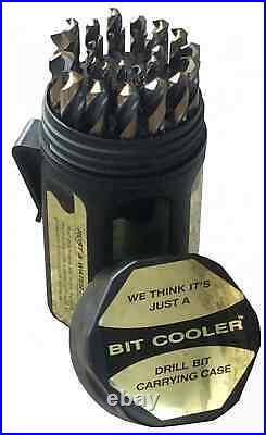 Drill America 29 Pc Cobalt Jobber Length Drill Bit Set