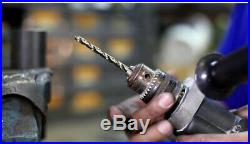 Drill Bit Set Cobalt Reduced Shank Twist Stainless Steel Inconel Drilling 5-Pcs