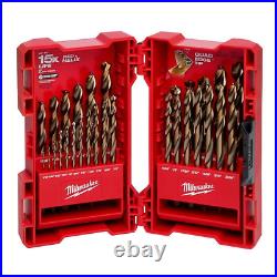 Drill Bit Set for Drill Drivers (29-Piece) Cobalt Red Helix 3-Flat Secure-Grip