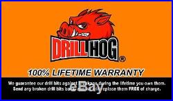 Drill Hog Step Drill Set UNIBIT Reamer Spiral Flute COBALT Lifetime Warranty