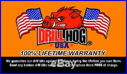 Drill Hog USA 37 Pc Cobalt Drill Bit Set Index OBB 1/16 1 Lifetime Warranty