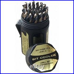 Drill Jobber Drill Bits America D/A29J-CO-PC Piece Cobalt Steel Length Drill Set