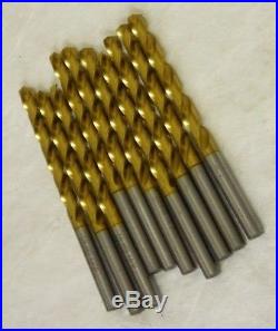 Guhring 9006570071400 Cobalt Jobber Drill 9/32 Letter K 130° Tin Set of 10
